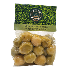Olive verdi in salamoia Gr350