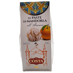 Paste di mandorla all'arancia